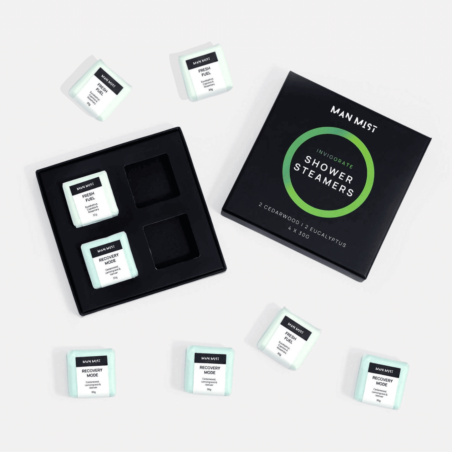 Men's Essential Oil Shower Steamers 8 Set